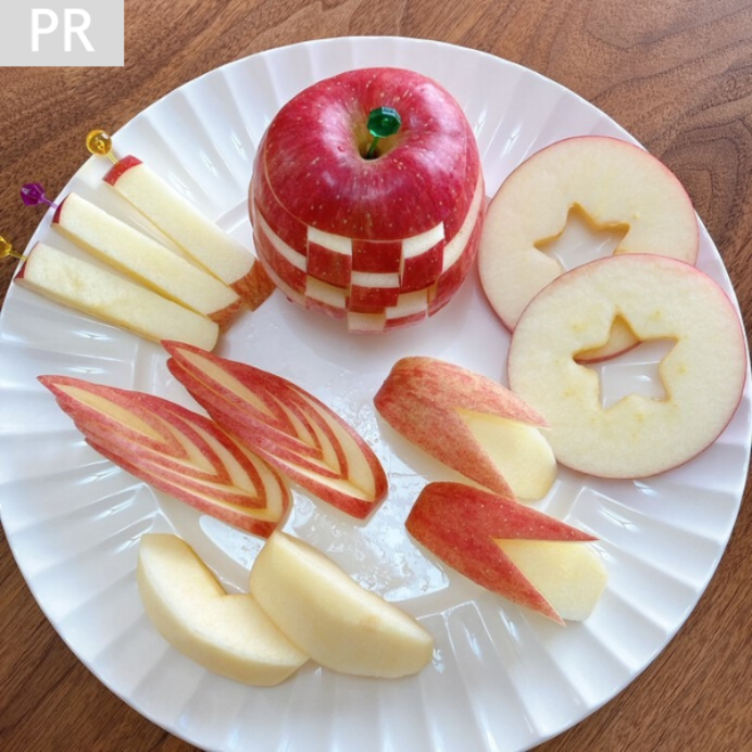 りんごの切り方6選！基本のくし形やうさぎ、スティックなどおしゃれで食べやすいカット方法を解説