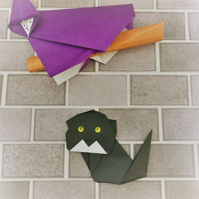 完全保存版 ハロウィン折り紙 幼児も折れる簡単かぼちゃやコウモリから立体折り紙まで全選を徹底紹介