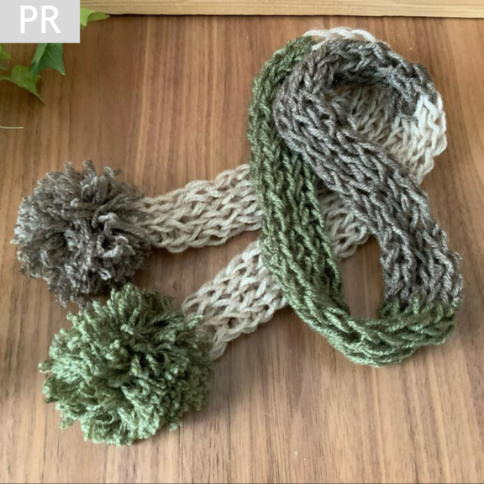 リリアン編みでマフラーが作れる！簡単にできる編み方の種類や子供向けキットを紹介